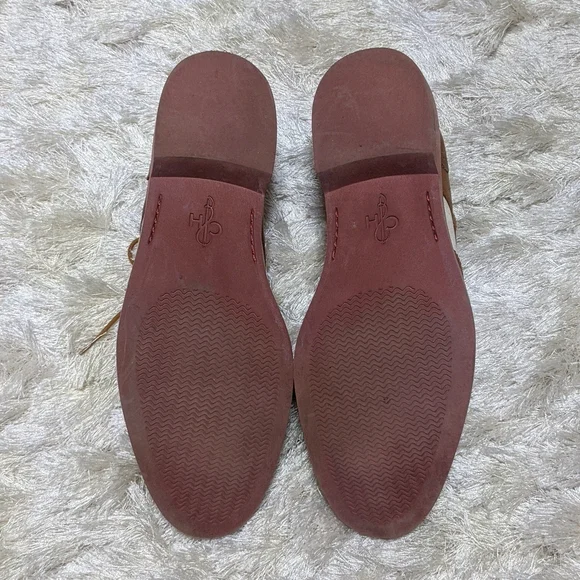 Cole Haan Tan Linen Wingtip Oxfords 12M - Picture 13 of 14